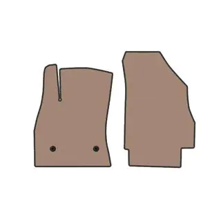 Rubber Floor Mats Carsuit (Beige) photo 1