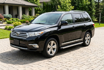 Toyota Highlander 2008-2013 Side Steps Fullmond (2 pcs, Aluminum) photo 1