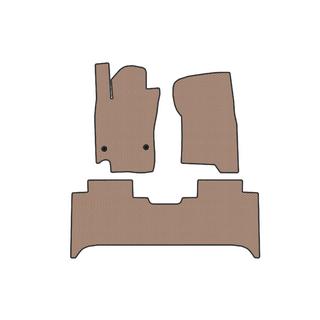 Rubber Floor Mats Carsuit V2 (Beige) Nissan Navara/NP300 2016- photo 1