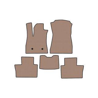 Rubber Floor Mats Carsuit (Electric, Beige) photo 1