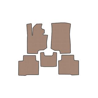 Rubber Floor Mats Carsuit (Electric, Beige) SsangYong Torres 2022– photo 1