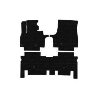 Rubber Floor Mats Carsuit (2 Rows, Black) photo 1