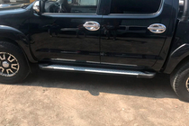 Toyota Hilux 2006-2015 Side Steps Allmond Grey (2 pcs, Aluminum) photo 4