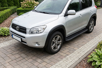 Toyota Rav 4 2006-2013 Side Steps Bosphorus Black (2 pcs, Aluminum) photo 1