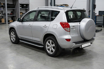 Toyota Rav 4 2006-2013 Side Steps Tayga Grey (2 pcs, Aluminum) photo 1