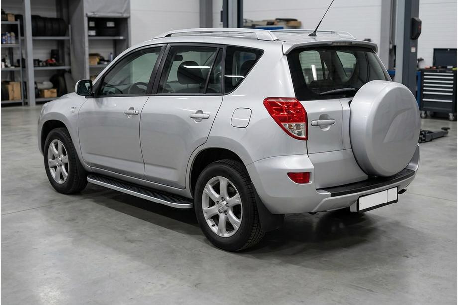 Toyota Rav 4 2006-2013 Side Steps Tayga Grey (2 pcs, Aluminum) Image