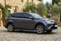 Toyota Rav 4 2013-2018 Side Steps Bosphorus Black (2 pcs, Aluminum) photo 1