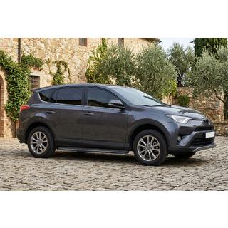 Side Steps Bosphorus Black (2 pcs, Aluminum) Toyota Rav 4 2013-2018 photo 1