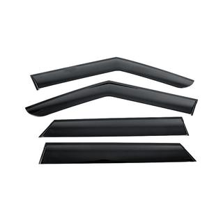 Window Deflectors with Chrome Trim Niken Luxury (4 pcs) photo 1