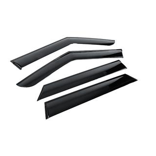 Window Deflectors with Chrome Trim Niken Luxury (4 pcs) photo 3