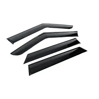 Window Deflectors with Chrome Trim Niken Luxury (4 pcs) photo 3