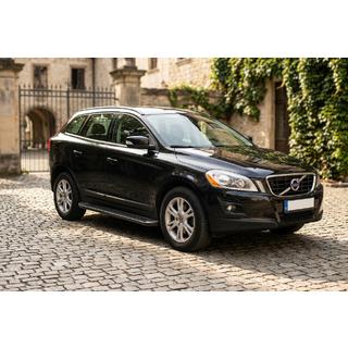Side Steps Allmond Black (2 pcs, Aluminum) Volvo XC60 2009-2017 photo 1