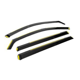 In-Channel Wind Deflectors Niken Luxury (4 pcs) photo 3