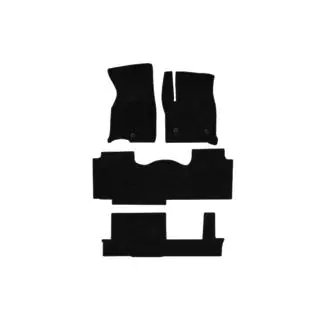 Textile Floor Mats Classic (3 Rows, Black) photo 1