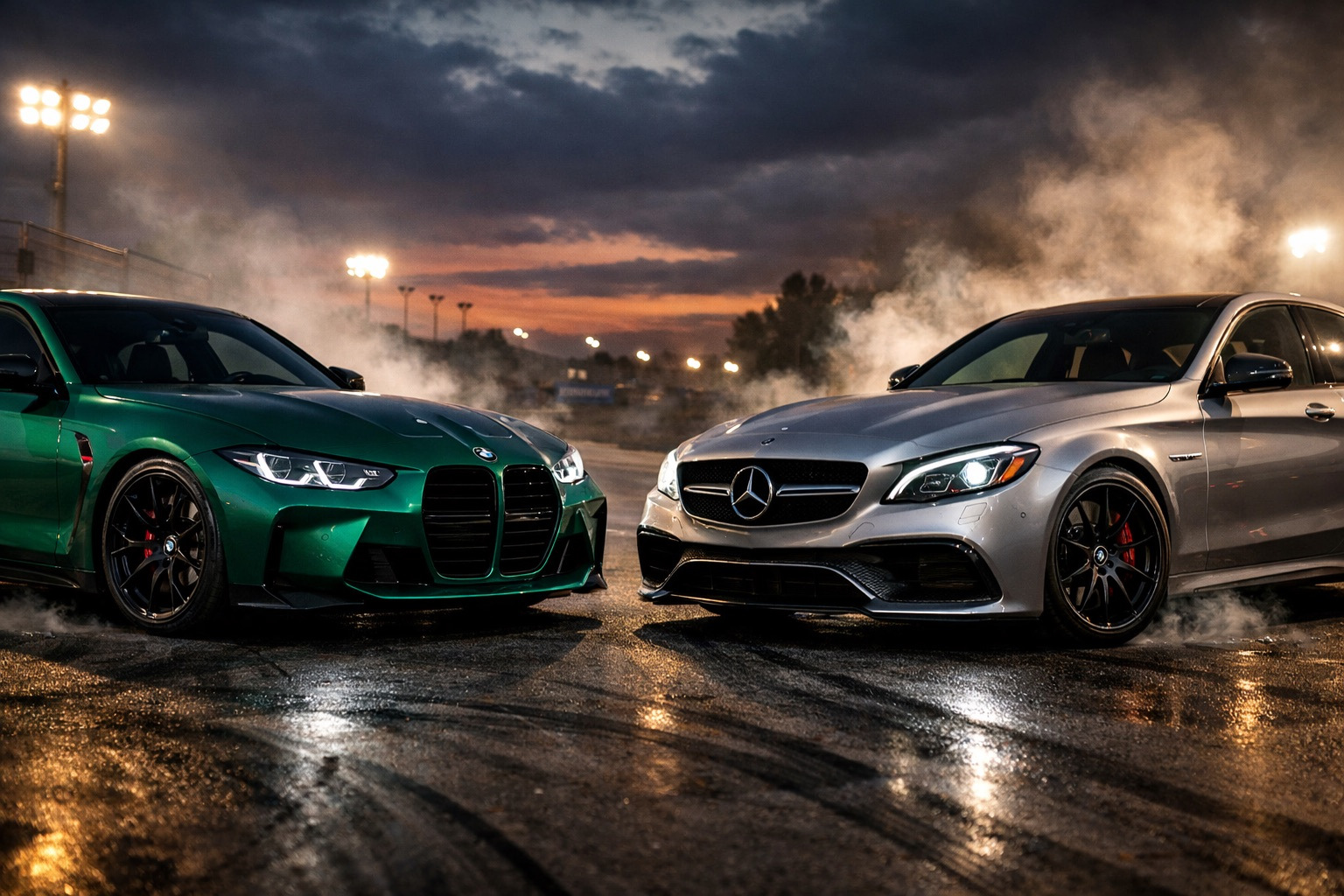 Comparison: BMW M3 vs Mercedes C63