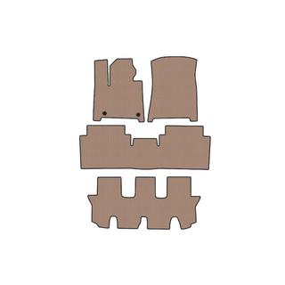 Rubber Floor Mats Carsuit (3 Rows, Beige) Hyundai Santa Fe 5 2023- photo 1