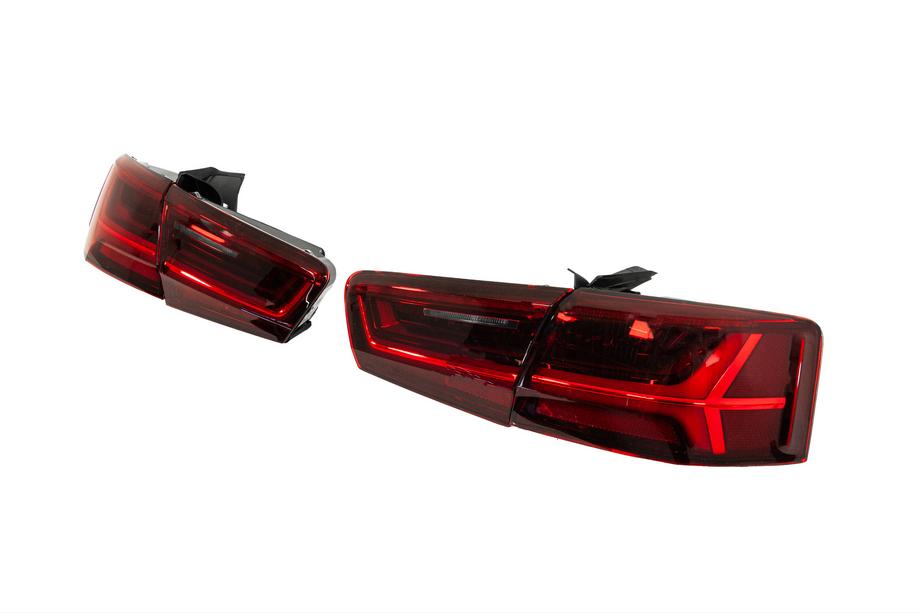 Audi A6 C7 2011–2018 High-Profile LED Tail Lights (2014–2018, 2 pcs) Photo 4