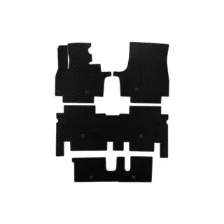 EVA Floor Mats (3 Rows, Black)