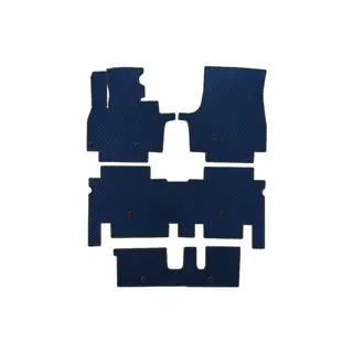 EVA Floor Mats (3 Rows, Blue)