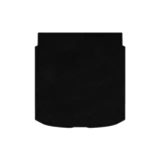 Premium carpet trunk mat (Sedan, black) photo 1