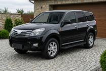 GreatWall Haval/Hover H3 2005-2013 Side Steps RedLine Black (2 pcs, Aluminum) photo 1