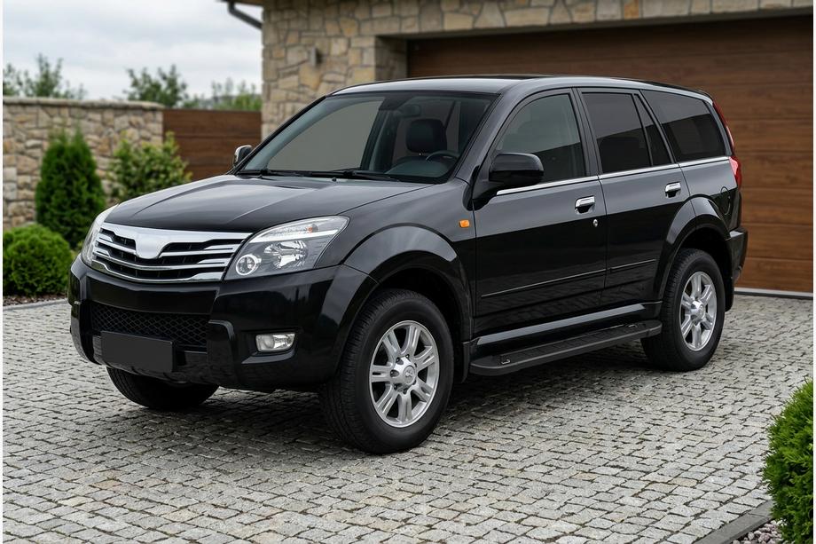 GreatWall Haval/Hover H3 2005-2013 Side Steps RedLine Black (2 pcs, Aluminum) Image