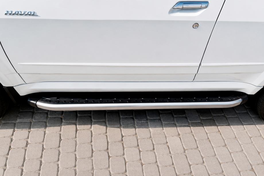 GreatWall Haval/Hover H3 2005-2013 Side Steps Fullmond (2 pcs, Aluminum) Photo 3