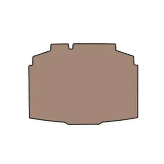 Rubber trunk mat (HB, beige) photo 1
