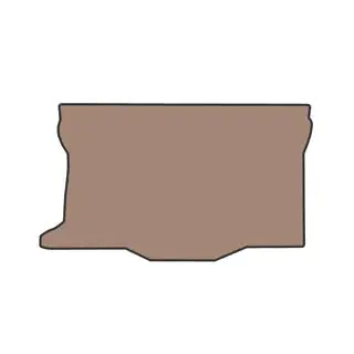 Rubber Trunk Mat (Beige)