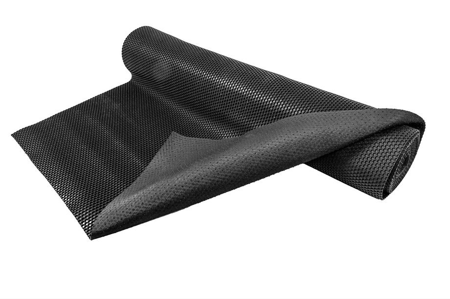 Rubber sheet for car mats 120x100 (Honeycomb, black) Photo 6
