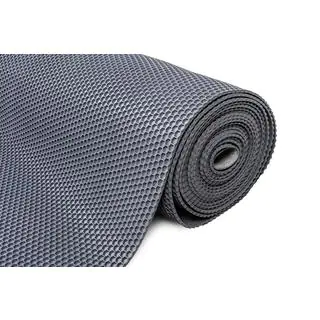 Rubber sheet for car mats 120x100 cm (Honeycomb, grey) photo 1