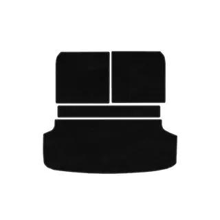 Trunk Mat Textile Premium V2 (Black)