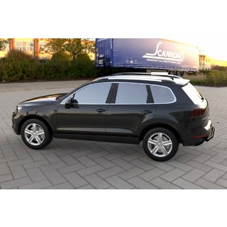 Rear Roll Bar Black (Stainless Steel) Volkswagen Touareg 2010-2018 photo 2