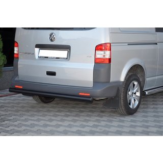 Rear Bar AK002 Black (Stainless Steel) Volkswagen T5 Transporter 2003-2010 photo 3