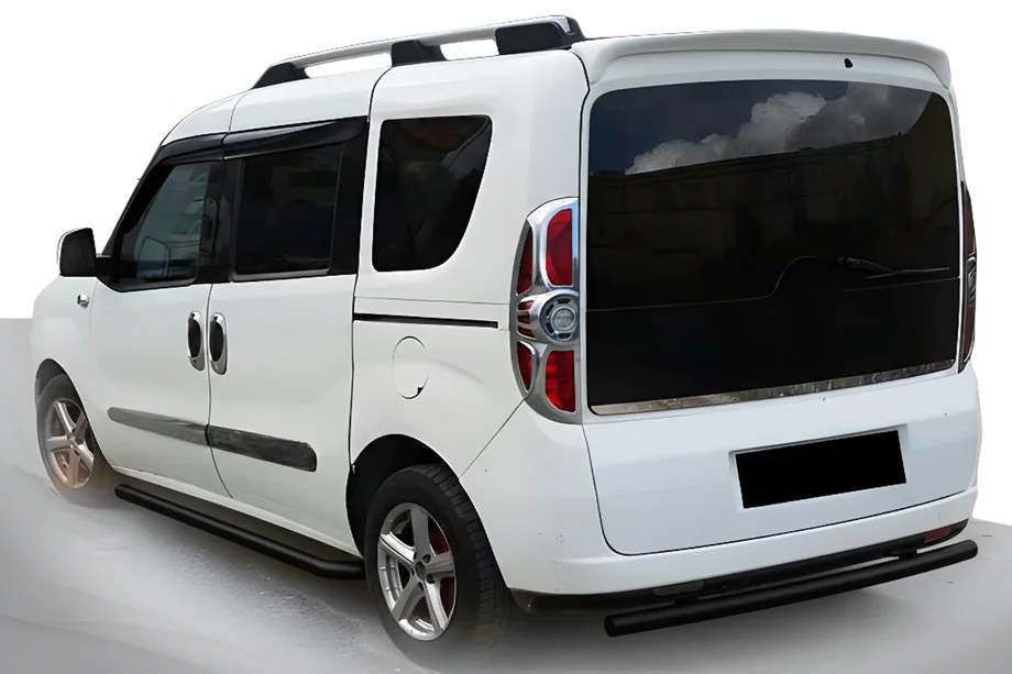 Opel Combo 2012-2018 Rear Bar Black (Stainless Steel) Photo 1