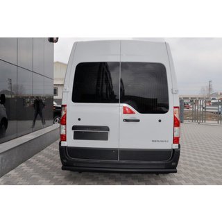 Rear Bar Black (Stainless Steel) Renault Master 2011-2023 photo 1