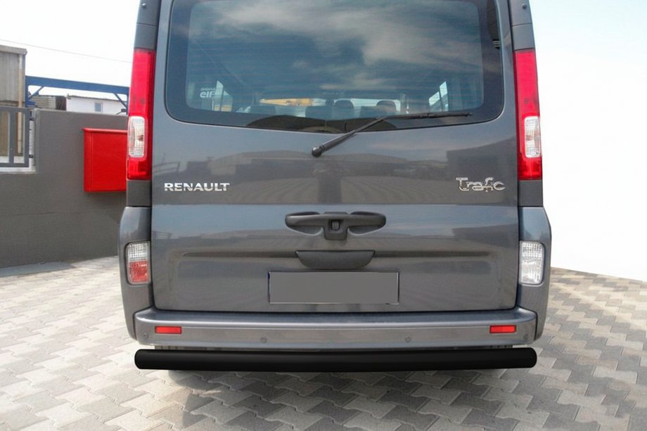 Renault Trafic 2001–2015 Rear Guard AK002 Black (Stainless Steel) Photo 1