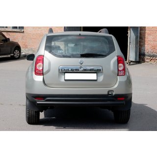 Rear Straight Roll Bar Black (Stainless Steel) Dacia Duster 2008-2018 photo 2