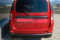 Renault Logan MCV 2005-2013 Rear Bar Black (Stainless Steel) photo 1