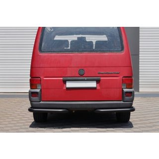 Rear Corner Bars AK003 Black (2 pcs, stainless steel) Volkswagen T4 Transporter 1990-2003 photo 1