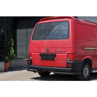 Rear Corner Bars AK003 Black (2 pcs, stainless steel) Volkswagen T4 Caravelle/Multivan 1990–2003 photo 2