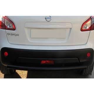 Rear Straight Roll Bar Black (Stainless Steel) Nissan Qashqai 2007-2010 photo 2