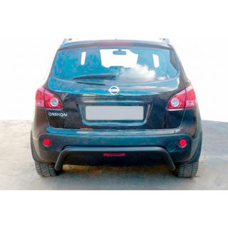 Rear Roll Bar AK007 Black (Stainless Steel) Nissan Qashqai 2007-2010 photo 1
