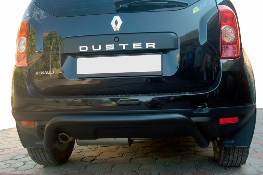 Renault Duster 2008–2017 Rear roll bar Black (stainless steel) Photo 4