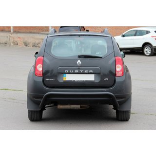 Rear roll bar Black (stainless steel) Dacia Duster 2008-2018 photo 2