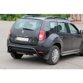 Rear roll bar Black (stainless steel) Dacia Duster 2008-2018 photo 3