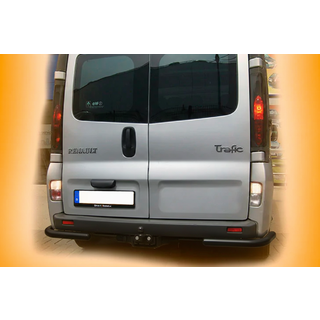 Rear Corner Bars AK003 Black (Stainless Steel) Nissan Primastar 2002-2014 photo 3