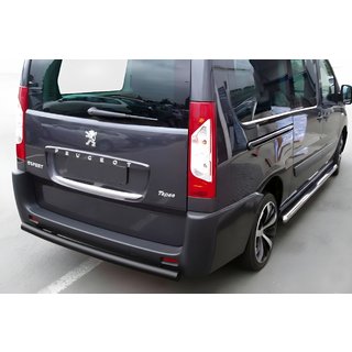 Rear Bar AK002 Black (Stainless Steel) Peugeot Expert 2007-2016 photo 1
