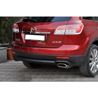 Rear Bar AK002 Black (Stainless Steel) Mazda CX-9 2007-2016 photo 1