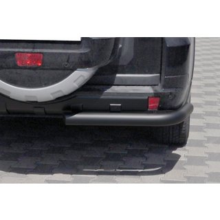 Rear Bar AK003 Black (Stainless Steel) Mitsubishi Pajero Wagon IV 2006-2021 photo 2